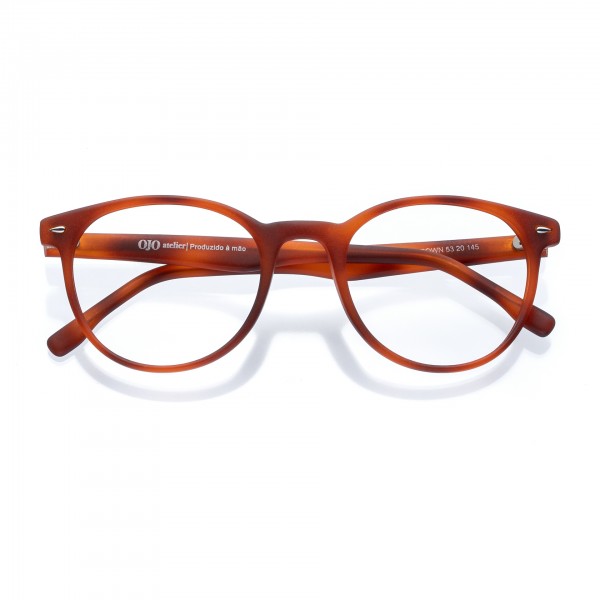 Óculos de Grau OJO Atelier CAPRI DEMI BROWN 53