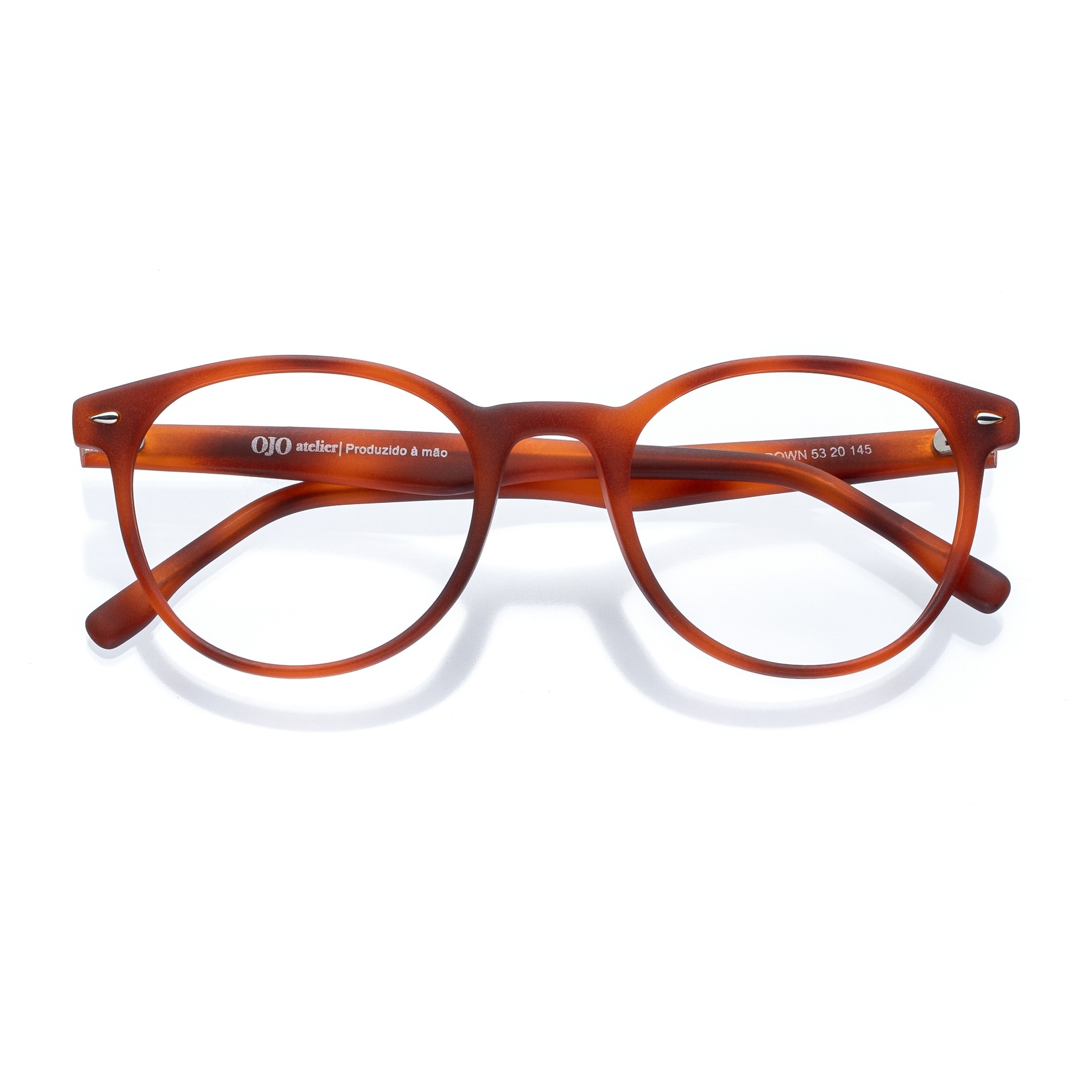 Óculos de Grau OJO Atelier CAPRI DEMI BROWN 53